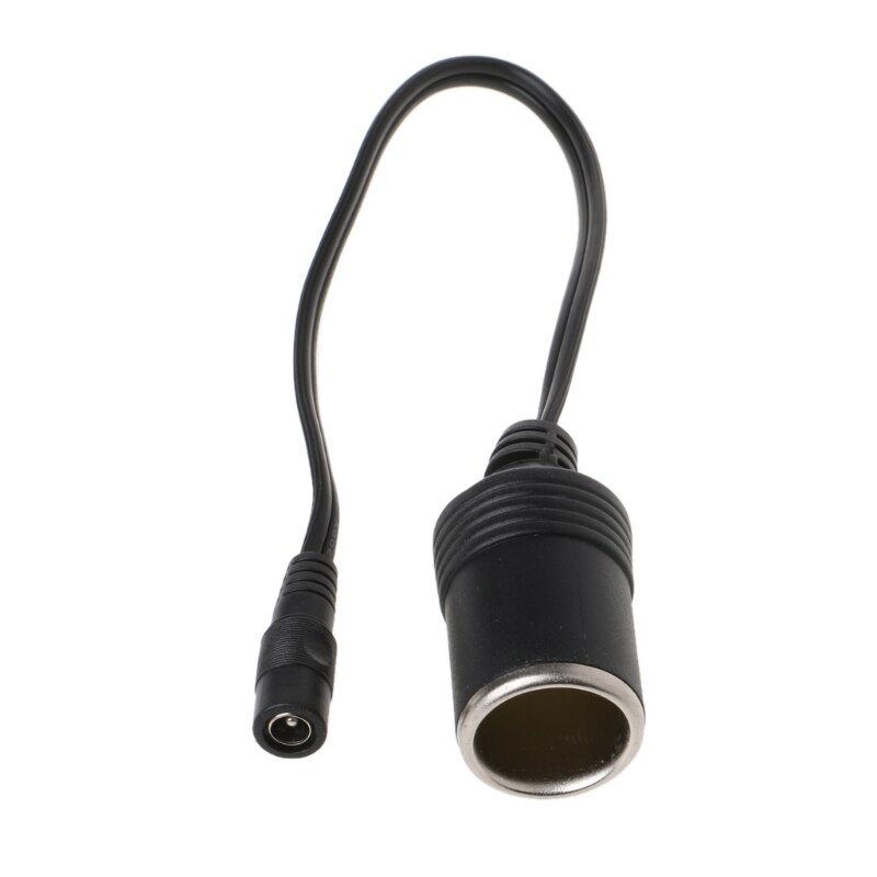 Auto DC Plug 12V Female Cigarette Lighter Socket Car Converter Adapter Cable 32cm