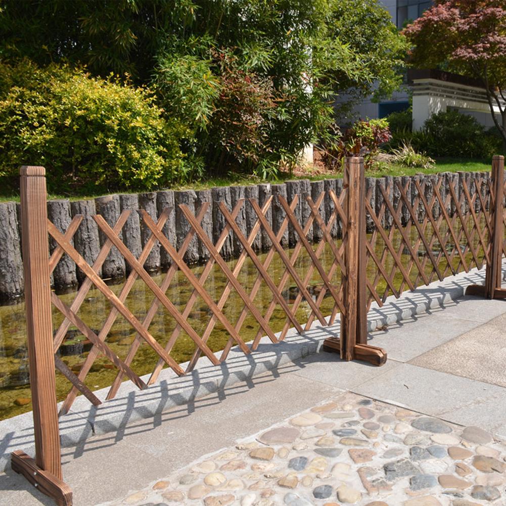 2 vallas de varillas de 59.1 x 96.9 pulgadas, valla de jardín extensible,  valla retráctil extensible, partición parcial para patio, jardín, exterior