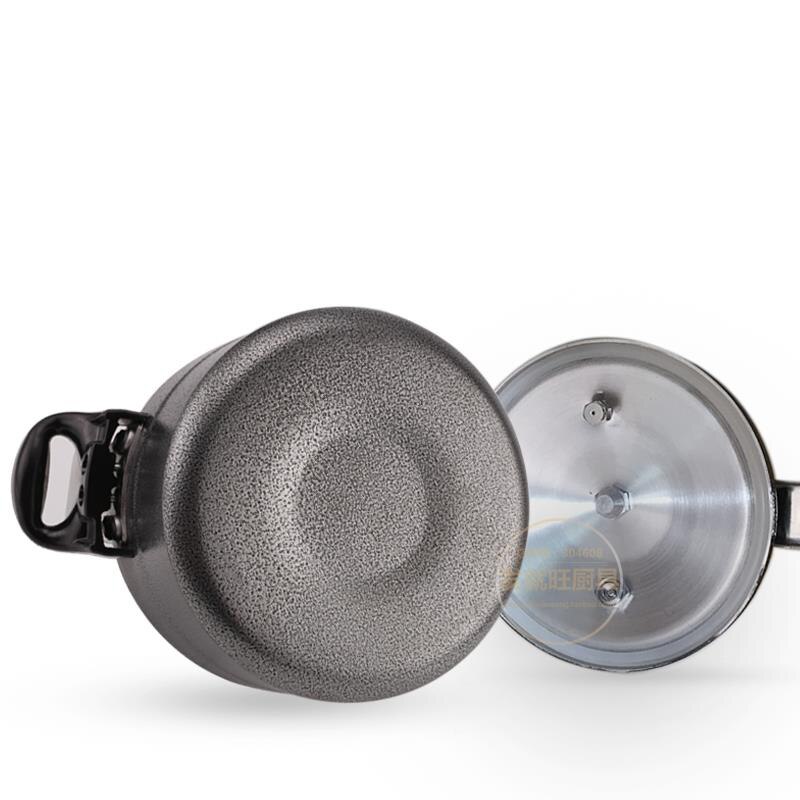 A prova di esplosione ottavino Pentola A Pressione Pentola A Pressione di Alluminio per Uso Domestico Nero Aperto Fiamma gas Autoclave Tigre Fornello di Riso Pressu