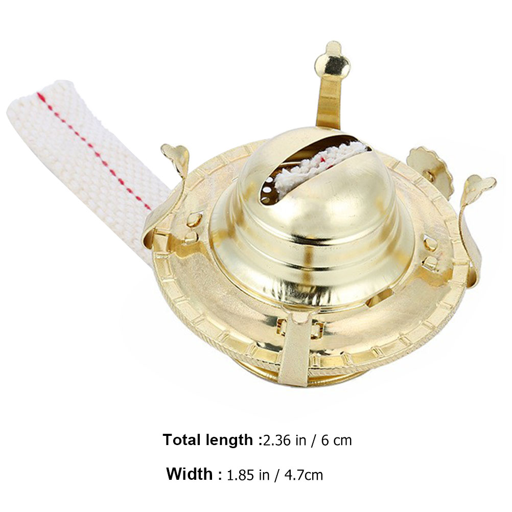 1 Set Oil Lamp Burner And Oil Lamp Wick Kerosene Oil Lamp Wick Accessory
