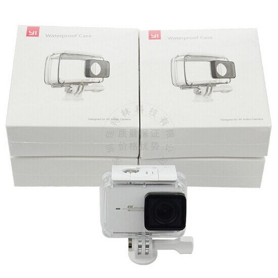 Original kamera vattentät fodral  yi 2 4k dykning sport vattentät box för xiaomi yi lite 4k+  actionkamera aksesoris tillbehör