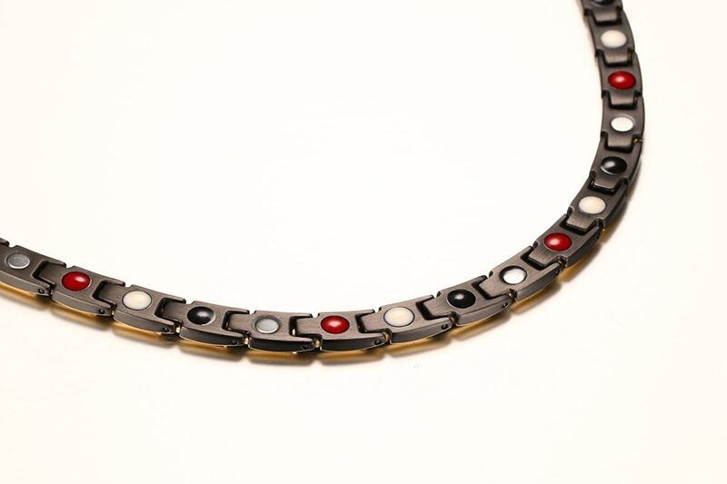 Acier inoxydable aimant Germanium infrarouge lointain chaîne lien collier pour hommes femmes Chokers minceur colliers santé bijoux