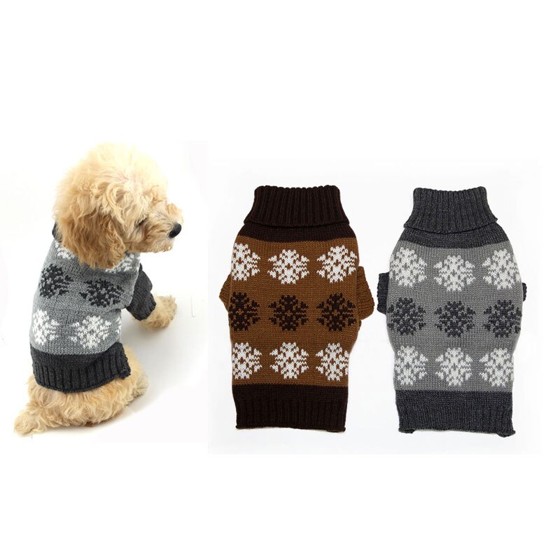 Chandail de noël en tricot | Rennes, animal de compagnie, chat chien, chiot rayé, vêtements chauds pour petits chiens, Costume Chihuahua bouledogue français