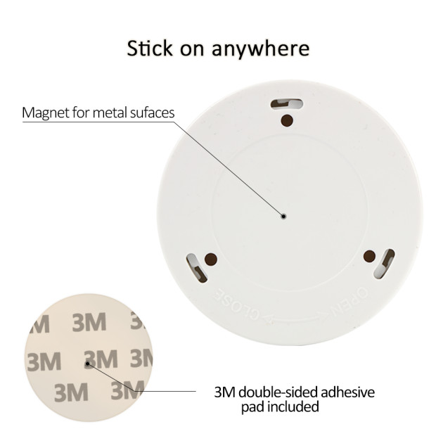 3 Pcs Led Motion Sensor Nacht Droge Batterij Aangedreven Led Nachtlampje Motion Lamp Met Wit Licht Voor Noodgevallen