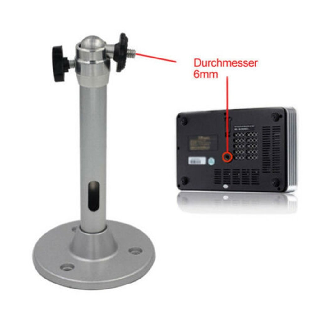 1pc 360 Degree Adjustable Projector Ceiling Mount Stand Wall Projector Bracket Metal Swivel Mount