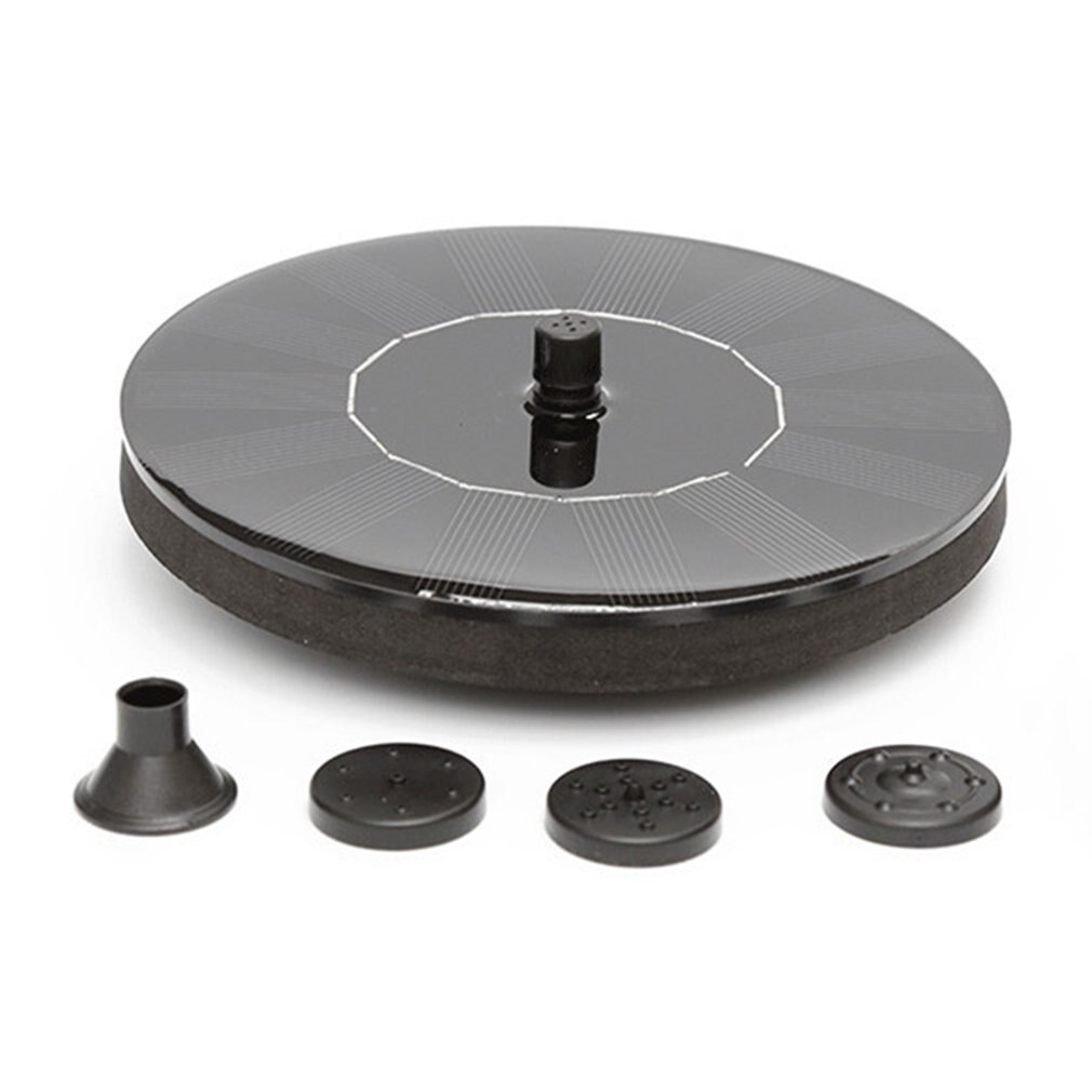 LED light fountain pump solar energy fountain floating outdoor pool water Function floating water fountain: Default Title