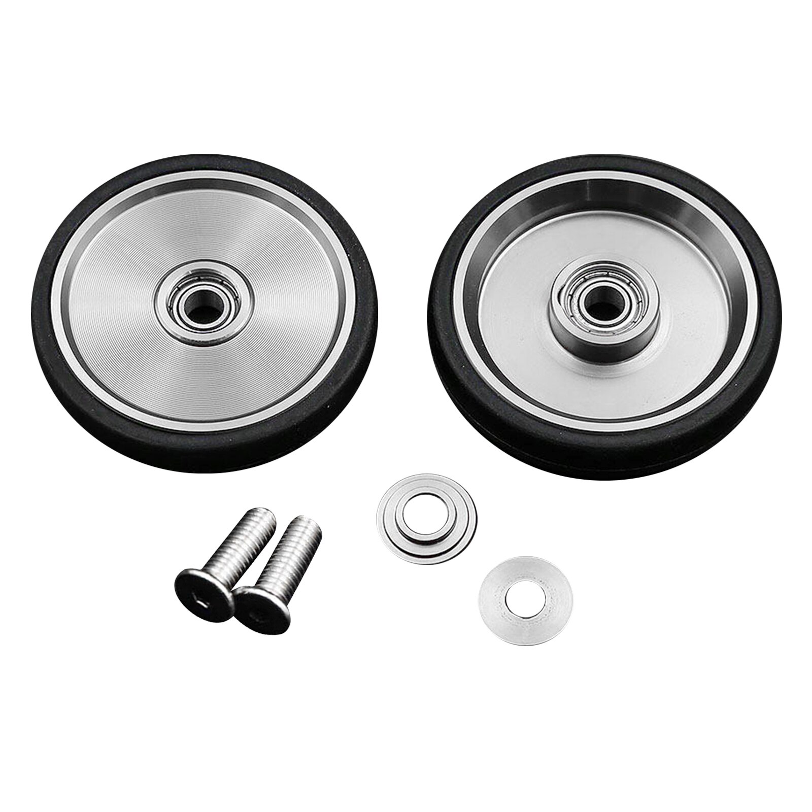 Juego de recambios para bicicleta plegable Brompton, rueda fácil de modificar, Easywheels plegables de 2,17 pulgadas, 2 uds.