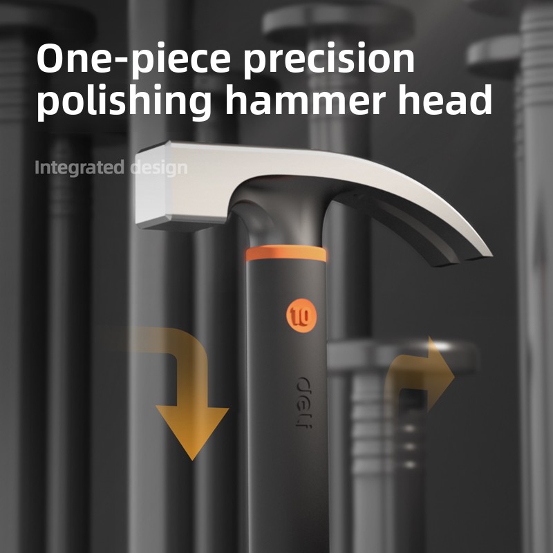 1 szt. 283g mini Młotek Szczękowy Kempingowy Młotek robić Gwoździ z Uchwytem Redukującym Wstrząsy Wielofunkcyjne Narzędzie Ręczne robić Napraw Domowych