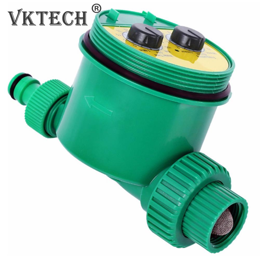 Two Dial Automatic Watering Timer Electronic Garden Faucet Irrigation Controller Home Garden Irrigation Controller