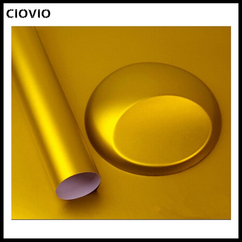 Car Styling 50*100cm PVC Glue Vinyl Wrap Plating Matte Ice Sticker Decorative Auto Film Sheet For Car Truck Motocycle Laptop
