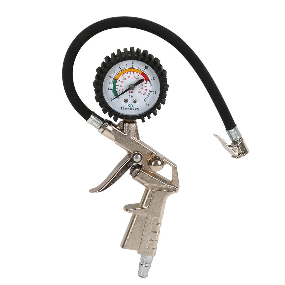 220PSI Luchtdrukmeter Tire Inflator Digital Air Compressor Meter Tester Manometer Voor Auto Vrachtwagen Motorfiets Reparatie Tool