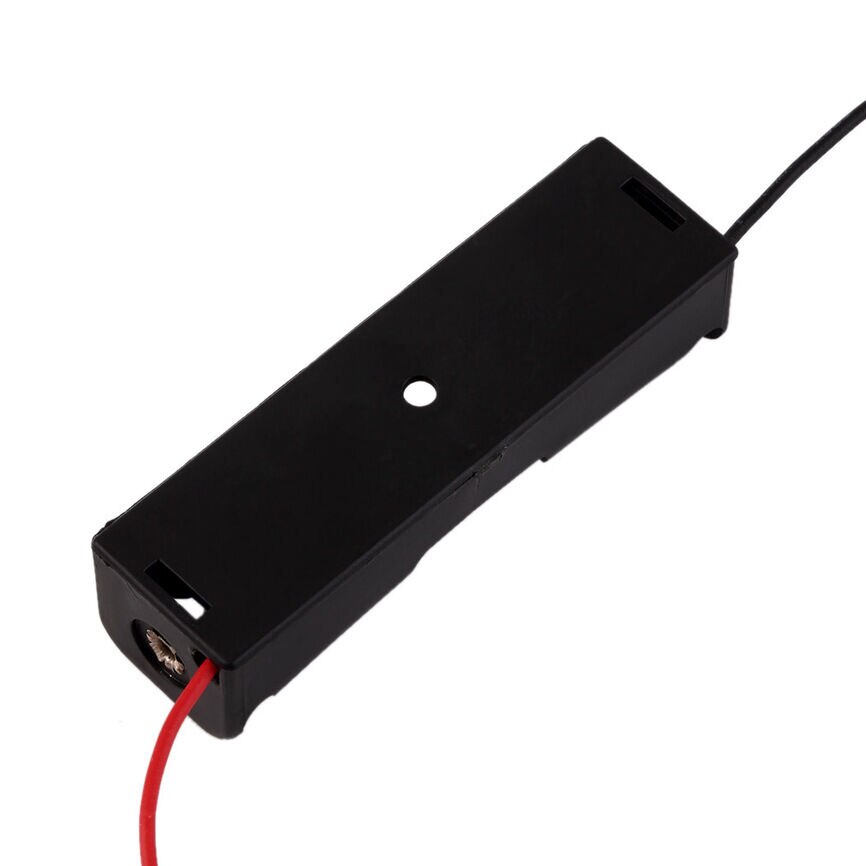 Aa Batterij Houder Plastic Case Opbergdoos Met Lood Draad voor AA 1.5 V batterij