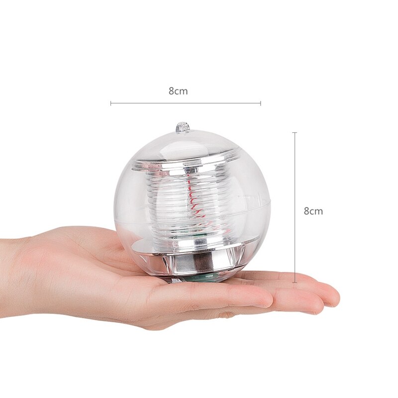 Lotvic Drijvende Zwembadlamp Op Zonne-energie – 2 Stuks, 16 RGB-kleuren, Automatisch Schakelend, Waterdicht, Voor Zwembad, Vijver, Tuin En Feestjes 1 miniatura