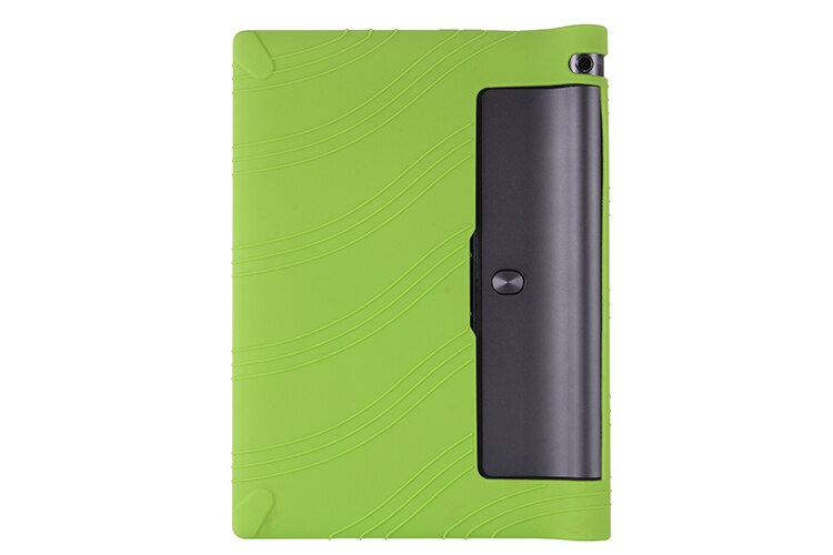 Funda para niños YOGA Tab 3 10 X50L X50M, funda de silicona suave para Lenovo YOGA Tab 3 10,1 X50 X50L X50M 10,0 tablet pc: green