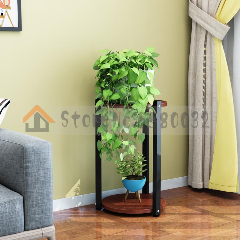 Multi-layer flower stand interior decoration space balcony flower stand wrought iron living room flower pot rack small flower: VIP 6
