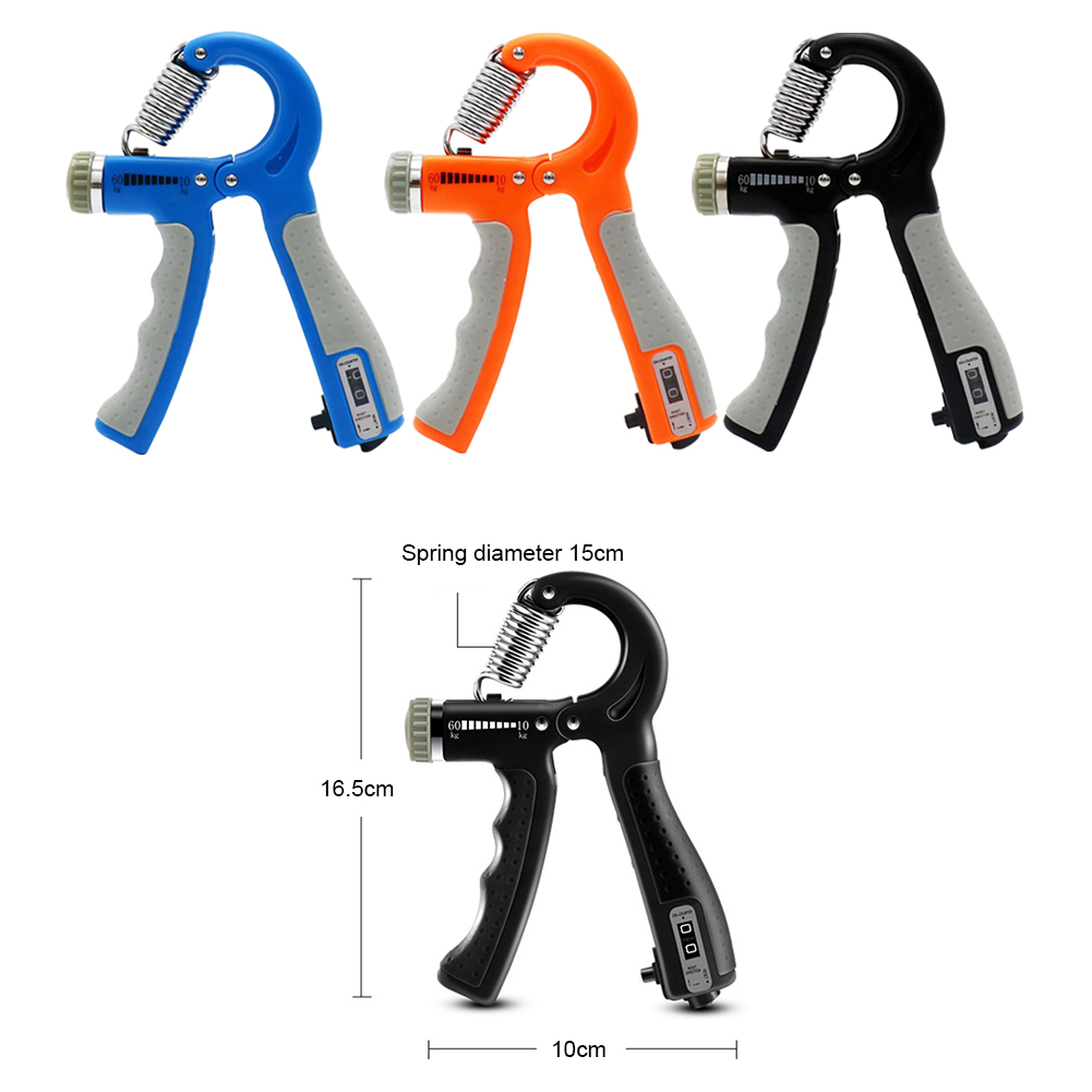 Pinza de mano en forma de R ajustable, agarre para ejercicios de fuerza, Fitness, deportes, rehabilitación de los dedos, dispositivo de entrenamiento, 1 Uds.