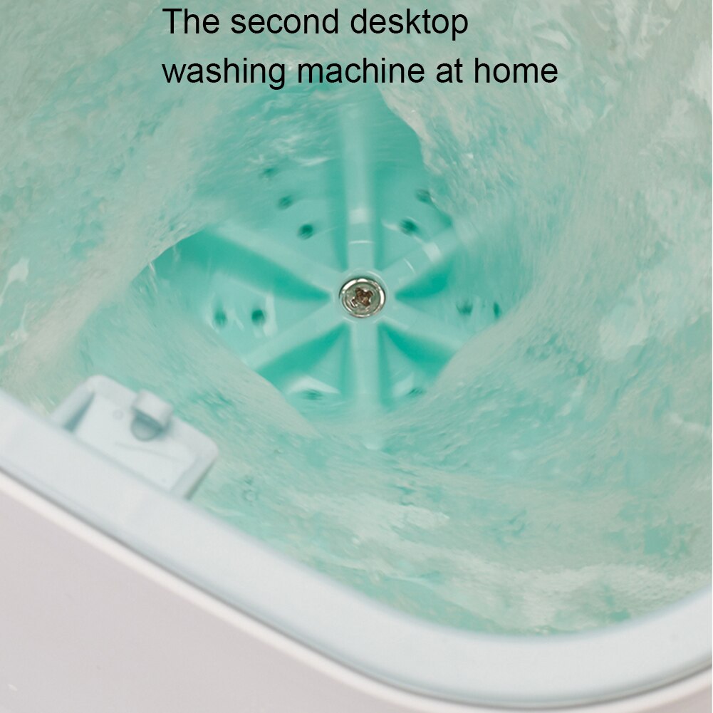 Tragbare 18W Mini Waschmaschine Eimer USB Energie Rotierenden Turbinen Waschmaschine Selbst-Fahren Tour Waschmaschine