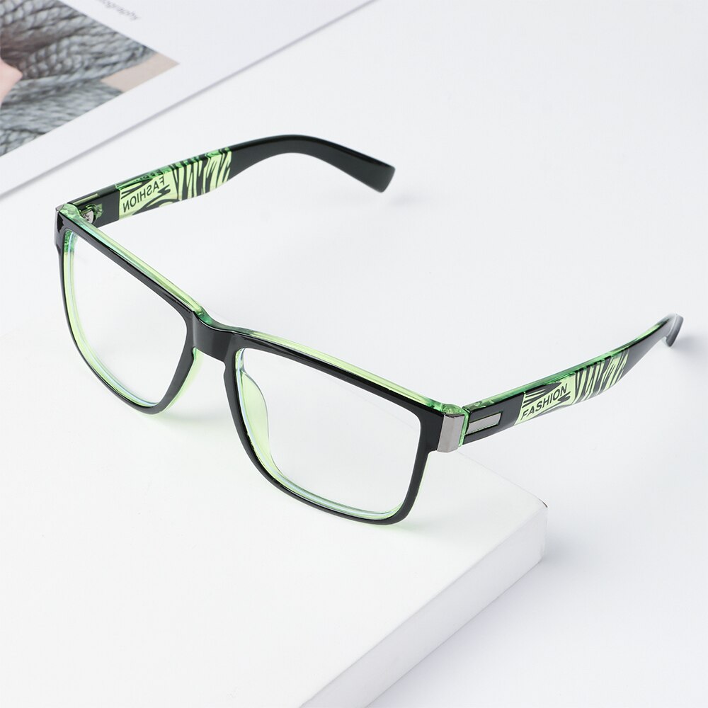Sport Big Frame Anti-UV Blue Rays Glasses Men Women Computer Goggles Eyeglasses Students Eyewear Vision Care