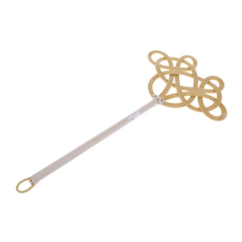 Traditional Racket Woven Imitation Rattan Clean Duster Carpet Rug Beater Durable Hand Made Household Cleaning Dusters