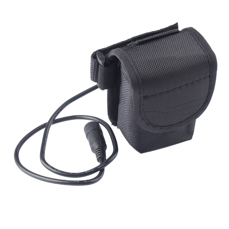 18650 batteripaket 8.4v 12000 mah 6*18650 cykelljusbatteri  + 1pc batteripåse för cykelficklampa cykeltillbehör strålkastare