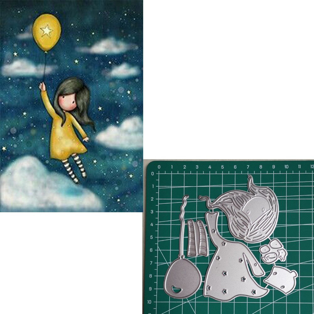 Craft Paper Dies Cut For Card Making Spain Girl Doll Diy Scrapbooking Dies Metal Embossing Nouveau Arrivage 30: 34
