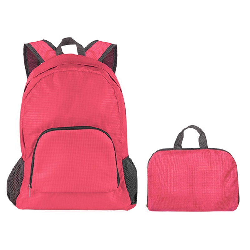 Nylon Hiking Travel Outdoor Sports Bag Lightweight Waterproof Foldable Packable Backpack Unisex