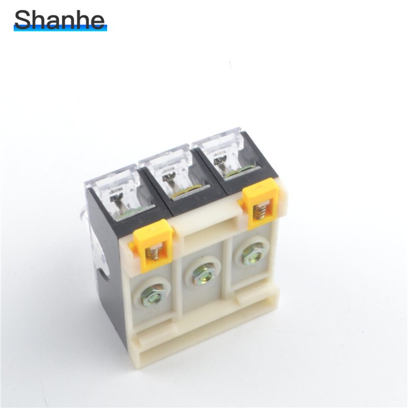 triple type 6X30 Fuse base/ Fuse Holder with 10A glass fuse inside