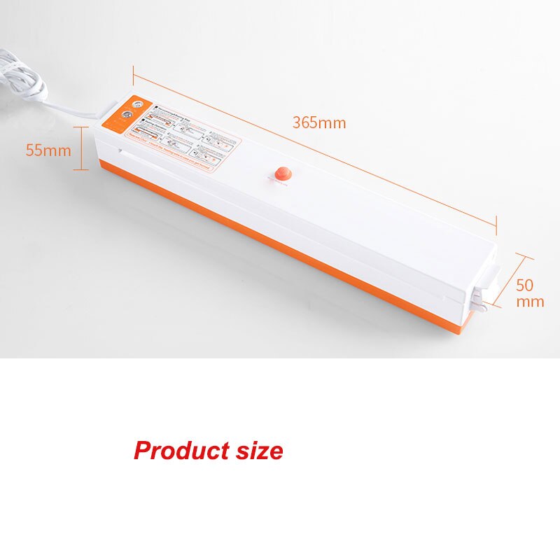 110V / 220V Vacuüm Sealer Verpakking Machine Huishoudelijke Food Vacuum Sealer Film Sealer Vacuum Verpakker