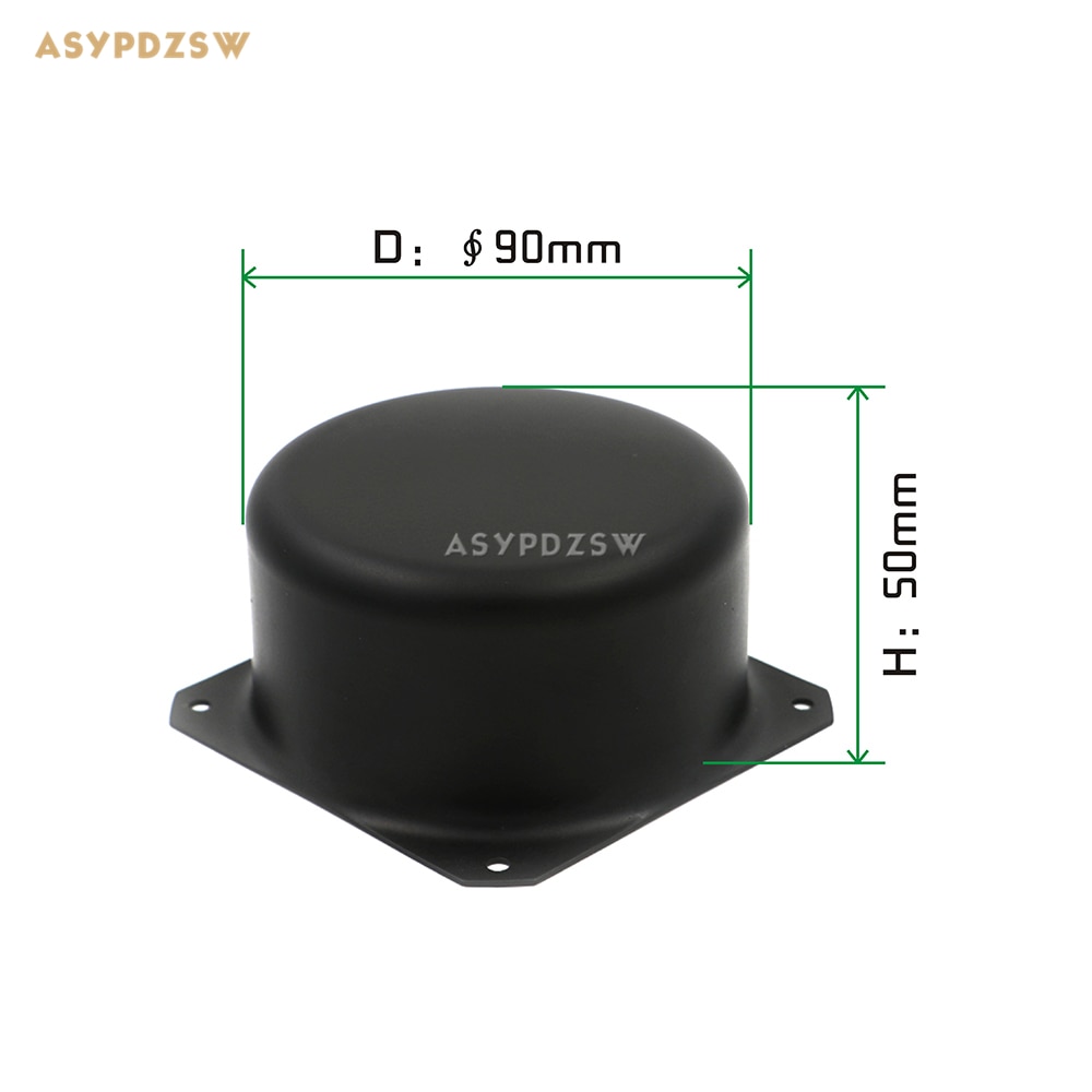 Caja de protección para chasis de 90mm x 50mm +/-0,5, protector de Metal para transformador Toroide, 90x50