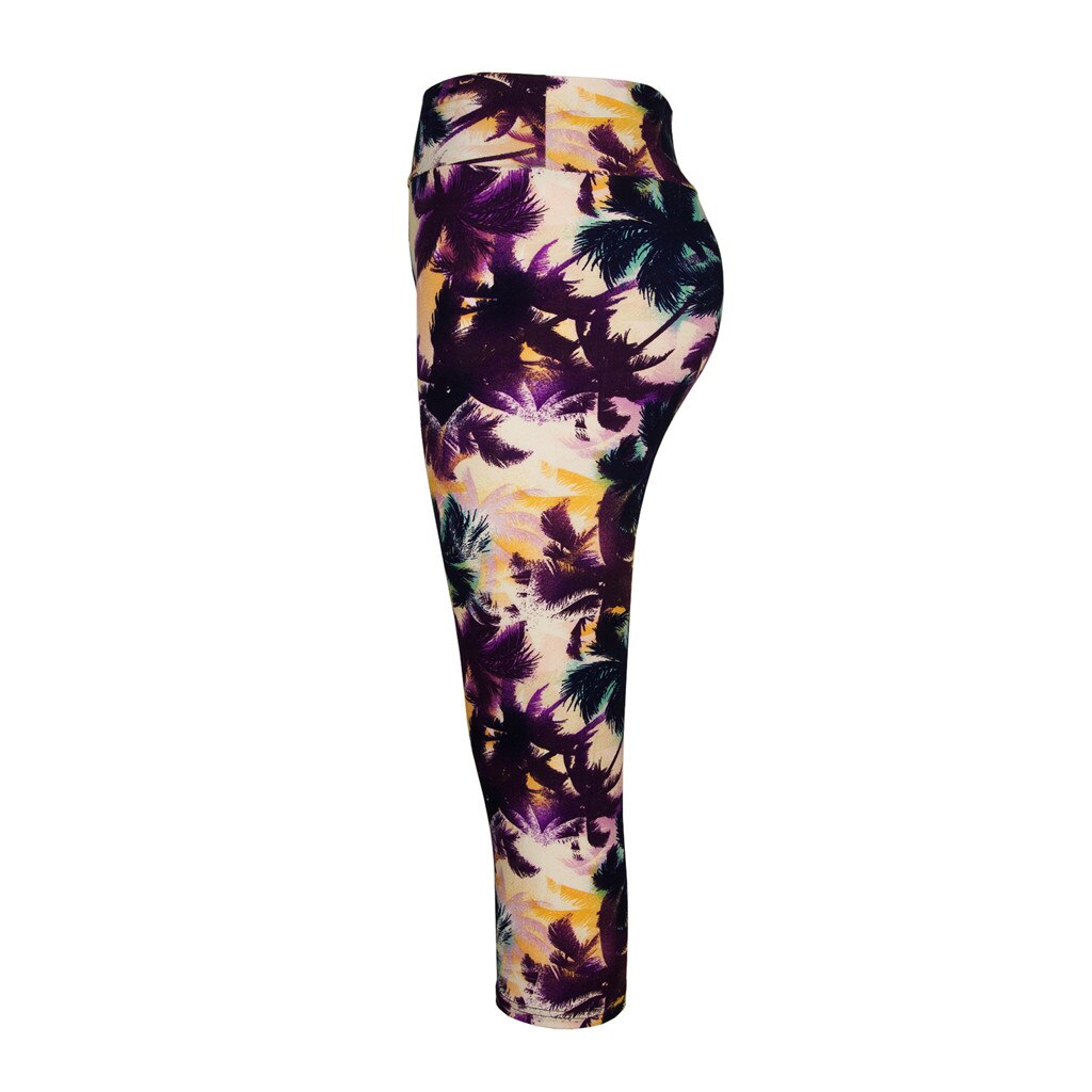 Vrouwen Yoga Broek Leggings Sport Print Hoge Taille Heup Stretch Running Fitness Yoga Broek Zeven-Minuut Vrouwen Leggings broek #40