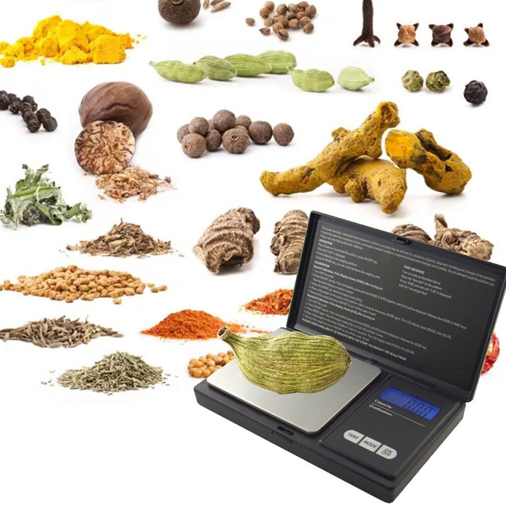 500g Digital Pocket Jewelry Scale 0.01 Mini Precision Electronic Balance Weight Gold Gram Coin Weighing Scales LCD