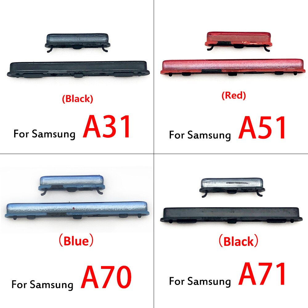 Voor Samsung A31 A51 A70 A71 Power Knop + Volume Zijknop