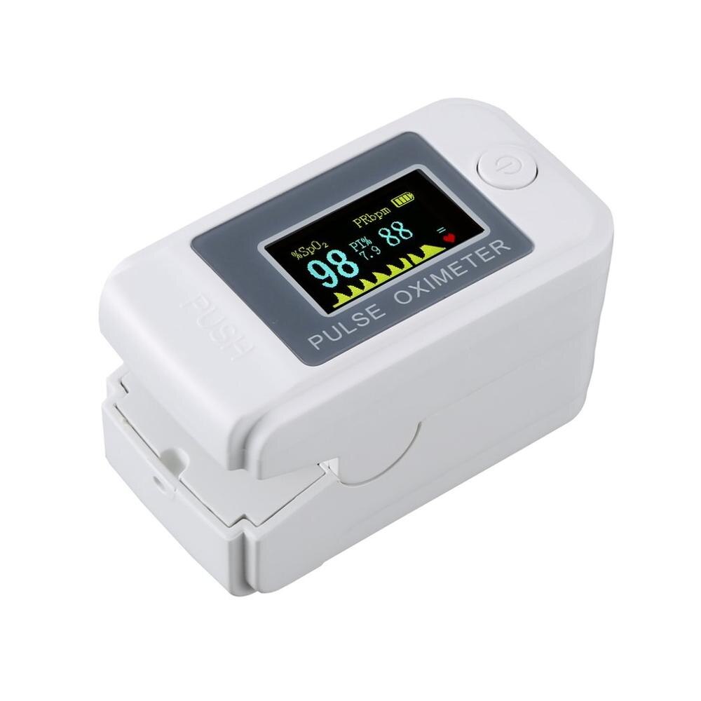 Finger Clip Oximeter Pure Heart Rate Monitoring Device Pulse Oximetry Measuring Blood Oxygen Finger Clip