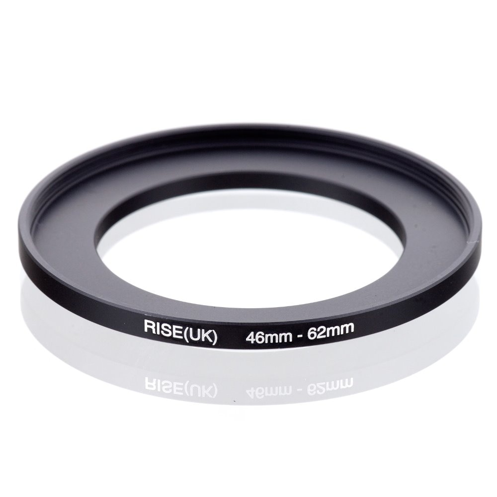 original RISE(UK) 46mm-62mm 46-62mm 46 to 62 Step Up Ring Filter Adapter black