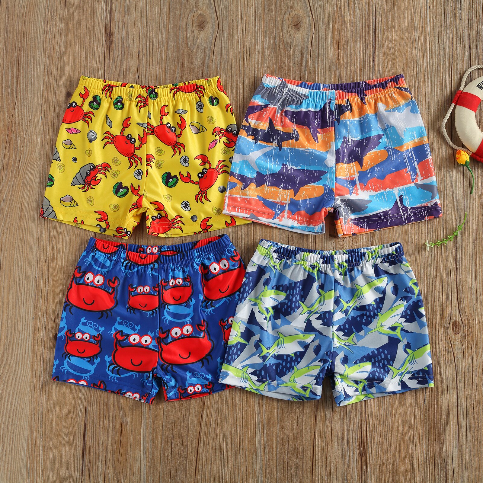 Zomer Kids Baby Jongen Zwemmen Shorts Cartoon Patroon Snelle Droge Party Club Zomer Beachwear Comfortabele Kleding