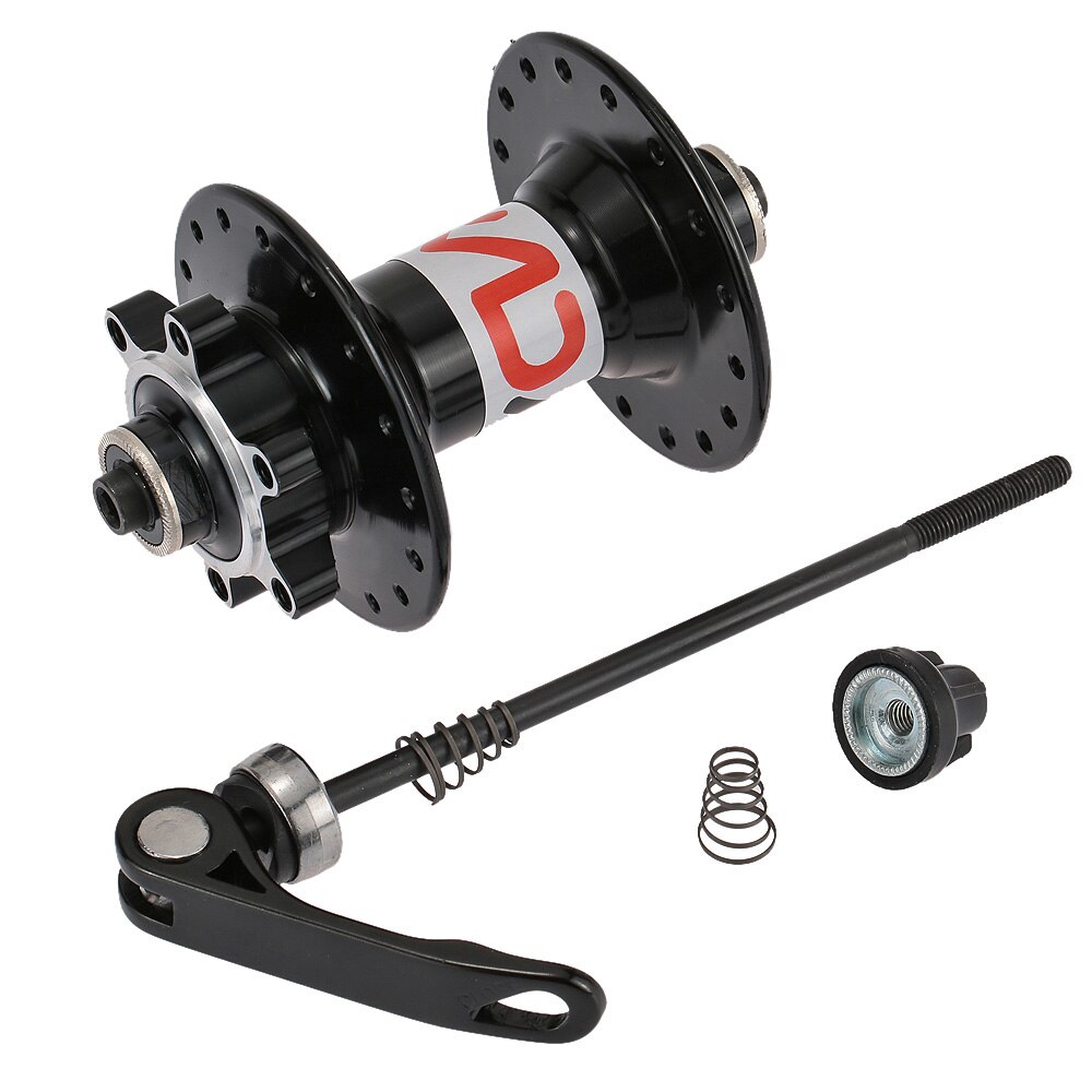 Mountain Bicycle 32H Disc Hubs Aluminium MTB Bike Hub Rear Hub Front Rear Hub with Quick Release Lever Skewers