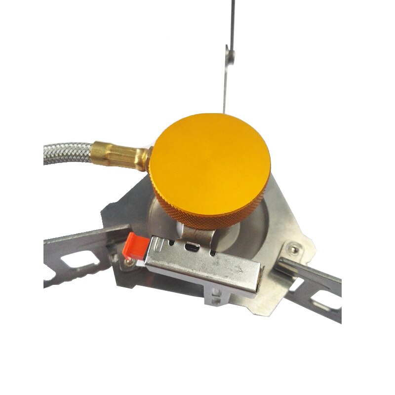 Camping Gas Stove Portable Folding Outdoor Backpacking Stove Tourist Equipment For Cooking Hiking Picnic 3500W