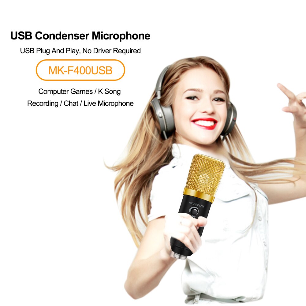 Bm 800 uppgradering usb mikrofon för pc usb mikrofon mikrofon mikrofon cardioide mikrofoner usb för inspelning av karaokesång