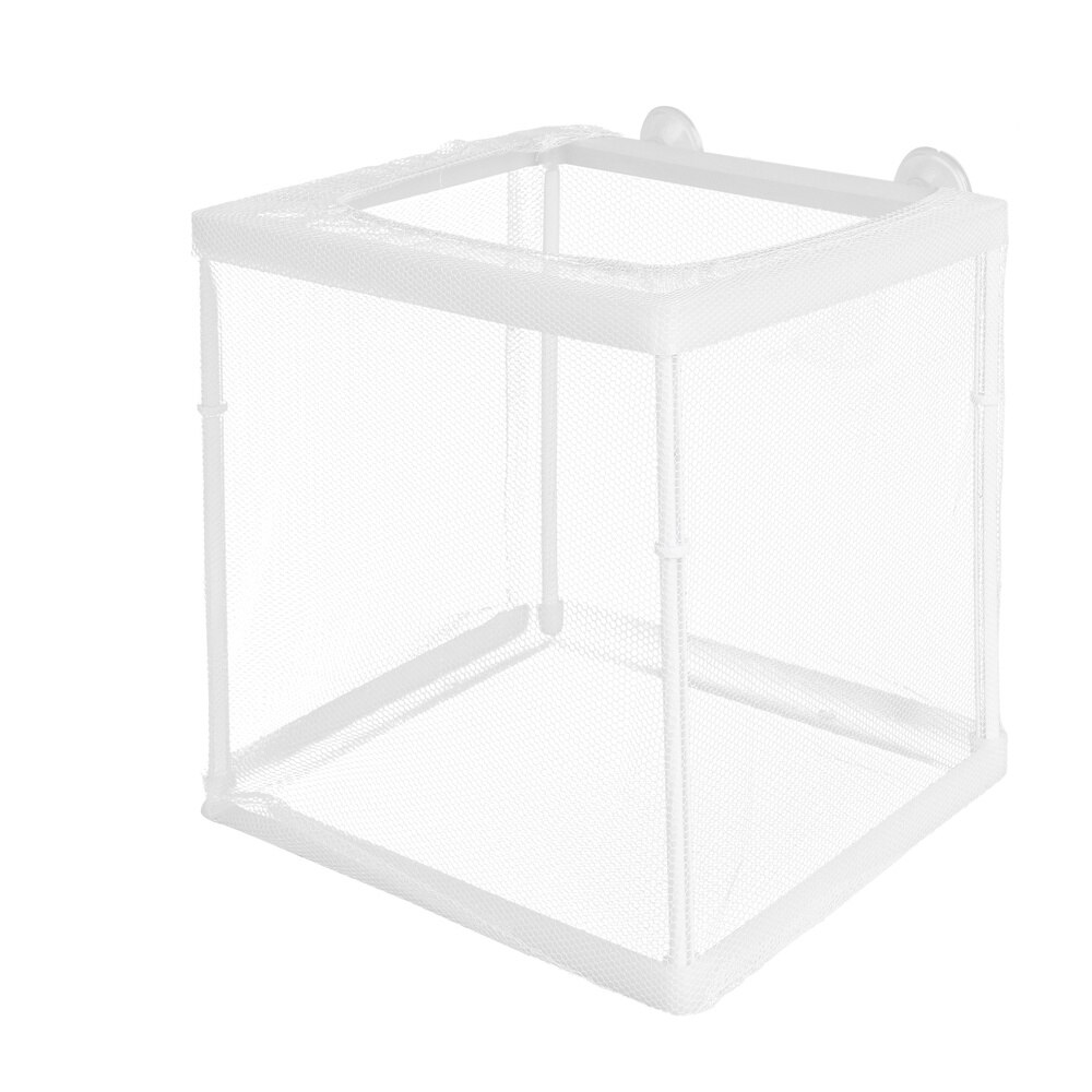 1Pc Fish Incubator Multi-fnction Hatching Box Fish Habitat Box White