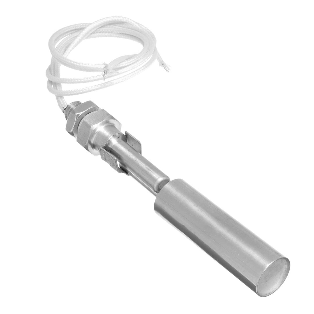 1pc 0-220v rustfrit stål vand svømmerafbryder niveau switch niveau sensor  m10 tråd flydende vand niveau kontrol sensor