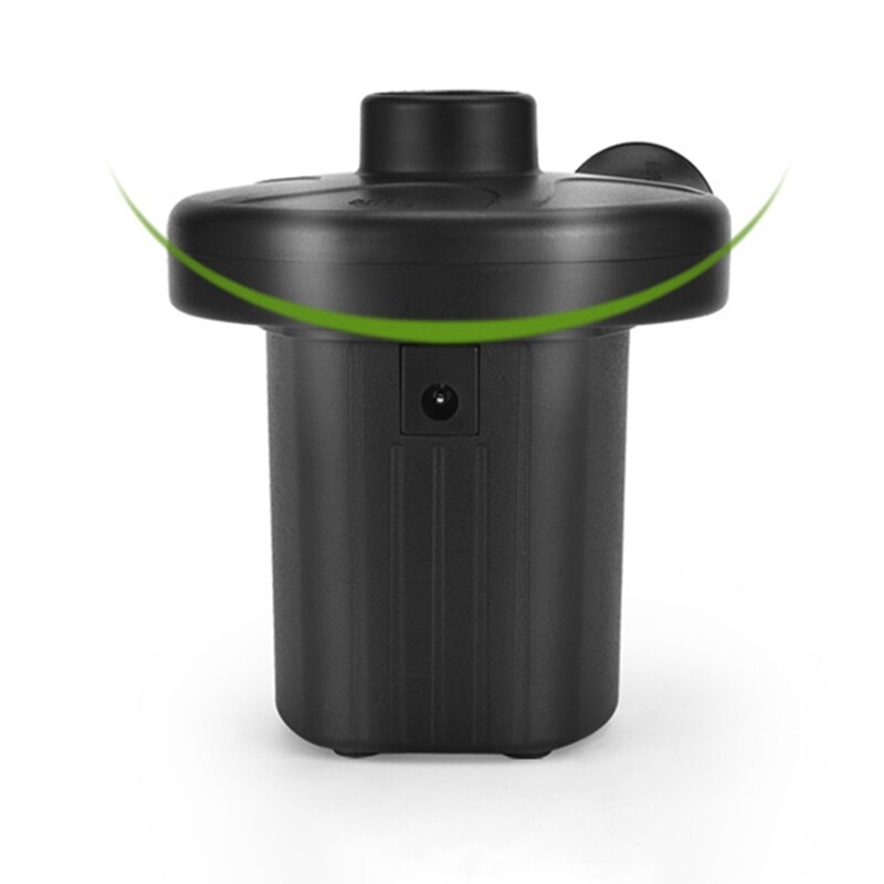 2-- vejs elektrisk oppustningsdeflator luftpumpe 12v ac / dc luftmadras, camping, oppustelig poollegetøj us plug