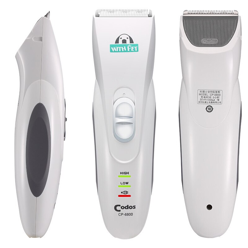 Codos CP-6800 Elektrische Hond Trimmer Oplaadbare Sharp Huisdier Tondeuse Hond Grooming Kapsel Scheerapparaat Machine