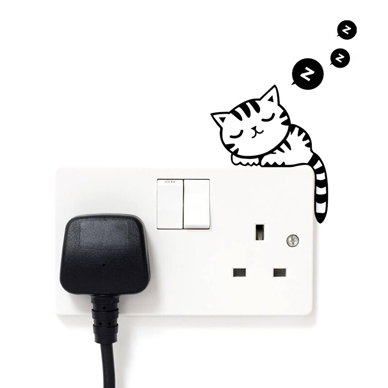 kat gezicht Stickers nu online kopen