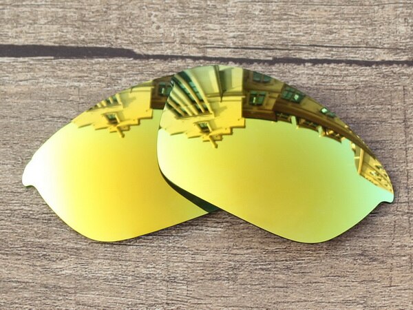 Vonxyz lentes de substituição para jaqueta oakley half jacket 2.0, lentes polarizadas para substituição, 20 + cores: 24K Mirror