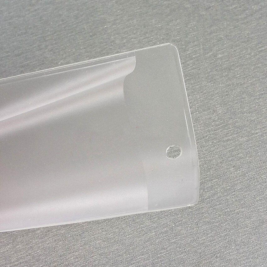 W6cm Plastic Price Signage PVC Cover Bags Card Tag Label Hanging Envelope Sleeve Protective Pocket Dull Matte Clear 100pcs