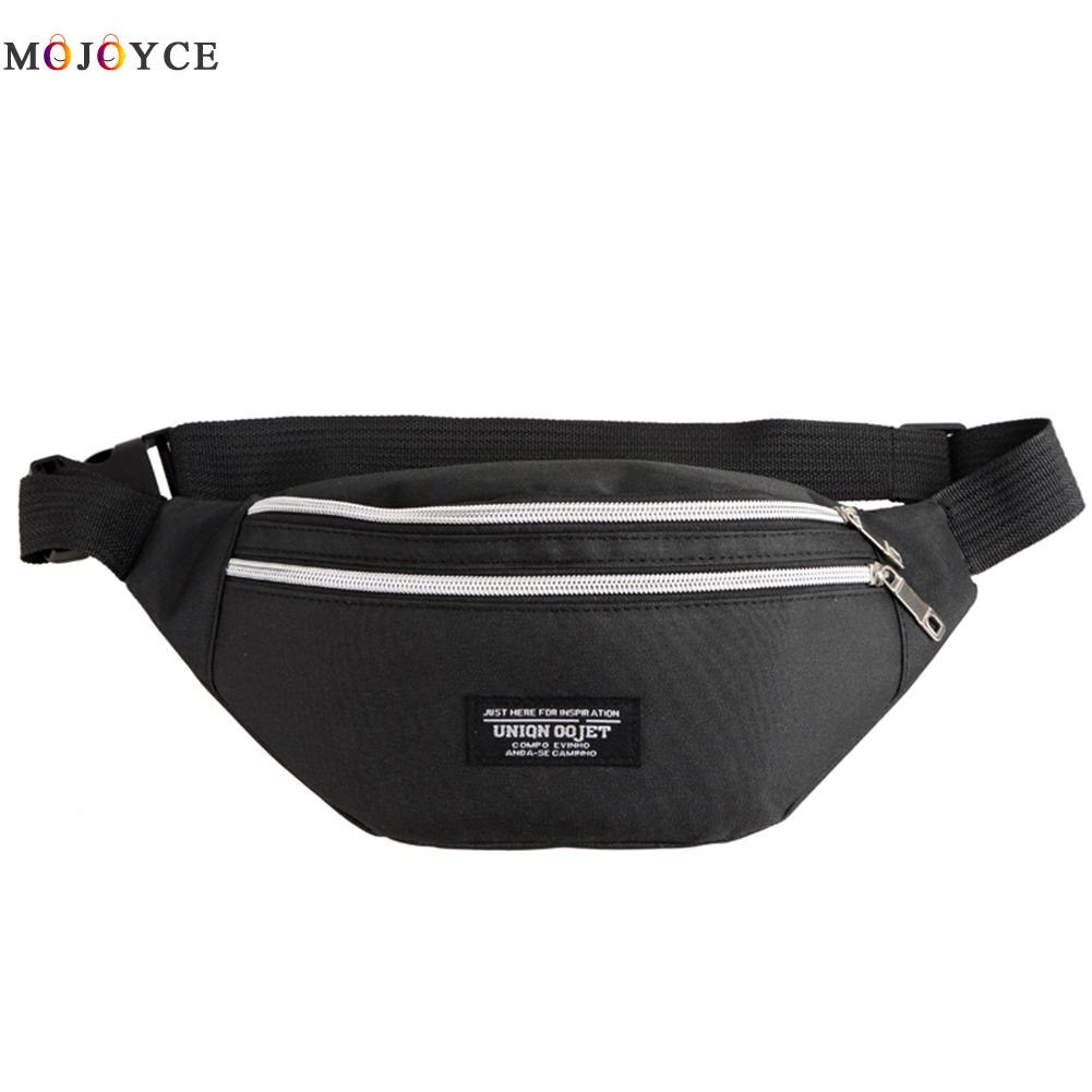 Oxford Tuch fanny Taille Tasche Frauen Männer Brust Beutel Sport Bote Packungen: Beige