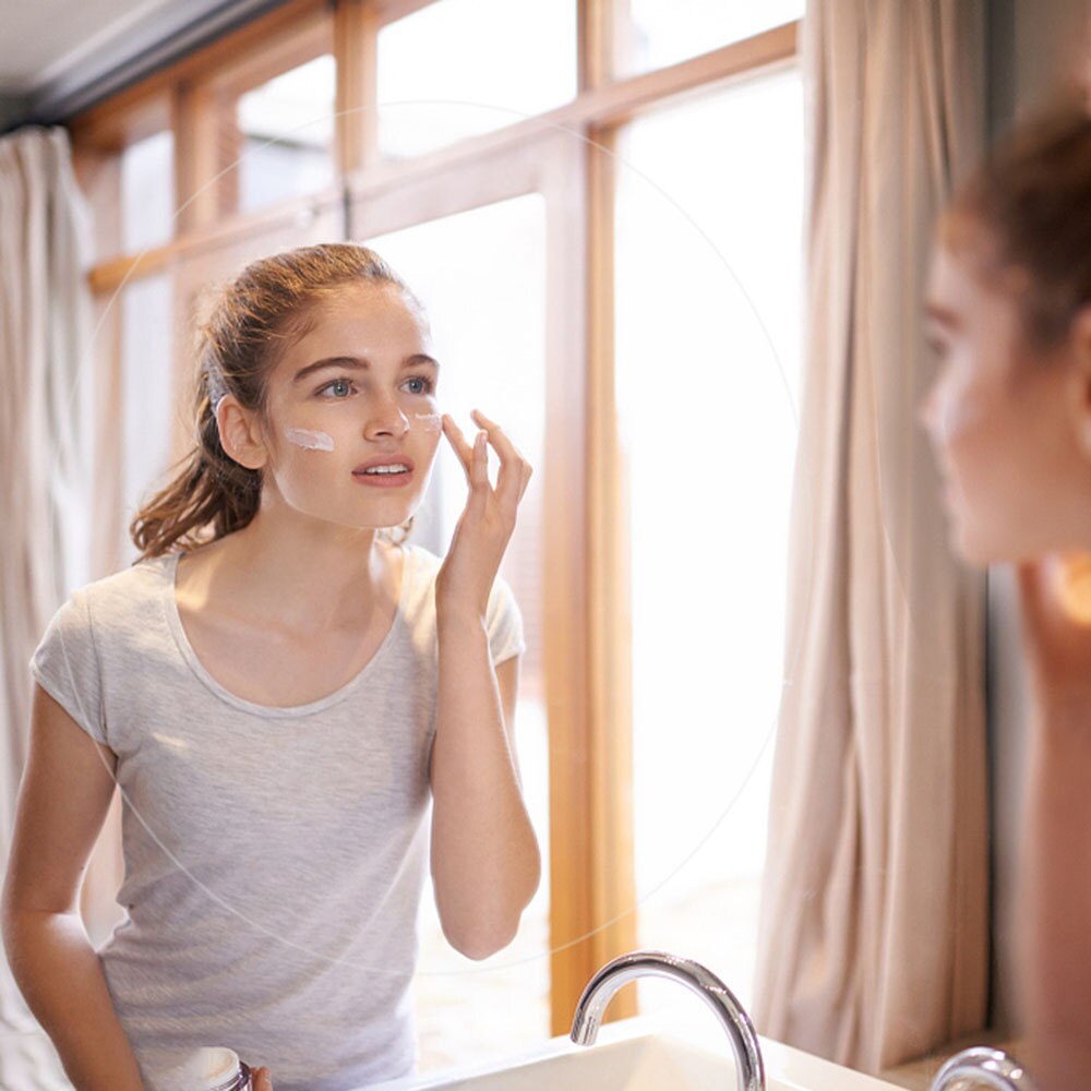 0.5x1 m Blu Strato Protettivo Trasparente anti nebbia film premio Antibatterico per Specchio Da Bagno-Bagno Interno