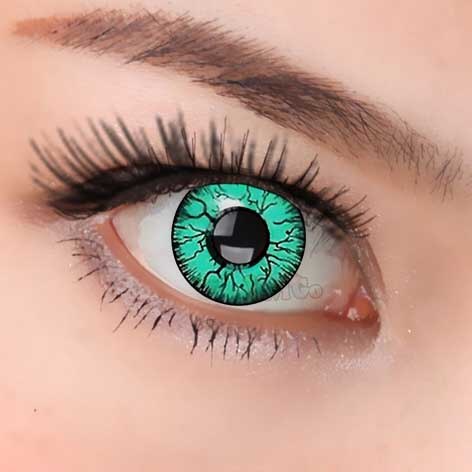 Lentes de contacto amarillas para Halloween, lentes de animación con personajes de dibujos animados japoneses populares, CL207 SENNIN: CL216