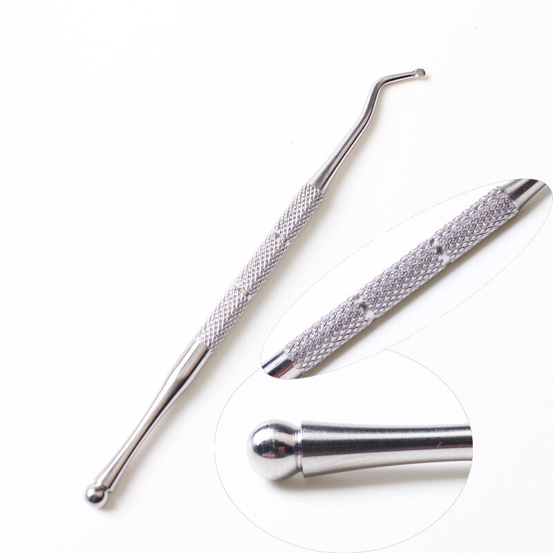 2Pcs Nagel Korrektur Lifter Set Nagel Clipper Häutchen Scissor mit Eingewachsenen Zehennagel Reiniger Kappe Häutchen Nipper Pediküre Werkzeug