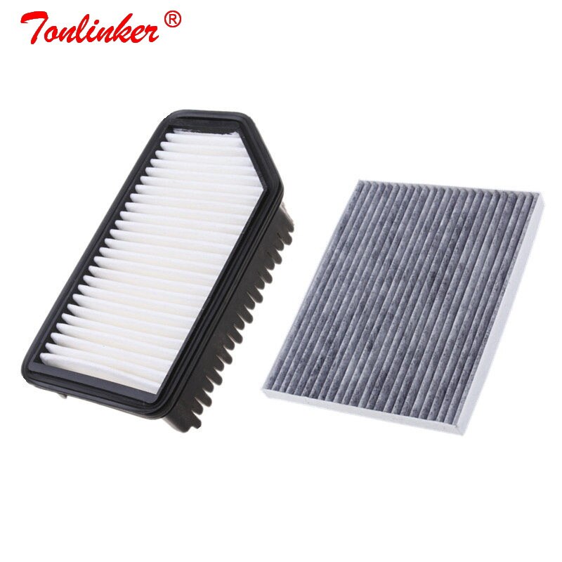 Filtro de aire de cabina, 2 uds. Para Hyundai Solaris 1.4L 1.6L G4FA G4FC, juego de filtro múltiple para coche 28113-1R100 97133-0C000